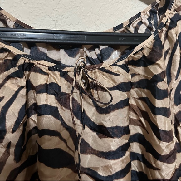 J. Crew size S animal print top - Picture 3 of 8